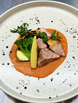 群馬県産優味豚のグリエ